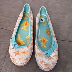 Keds Sequin Goldfish Flats